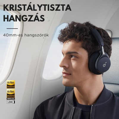 Anker Soundcore Space One Vezeték Nélküli Fejhallgató