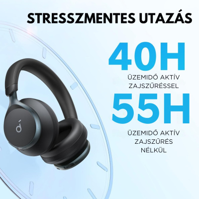 Anker Soundcore Space One Vezeték Nélküli Fejhallgató