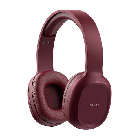 Havit H2590BT PRO Piros Vezeték Nélküli Bluetooth fejhallgató