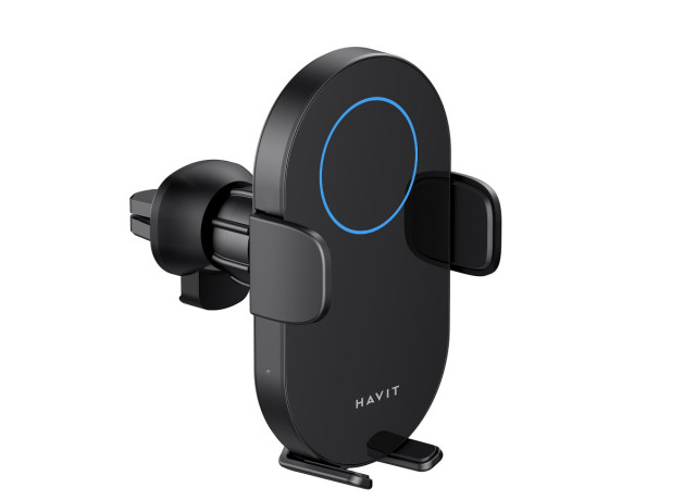 Havit W3018 Autós Vezeték Nélküli Töltő + Tartóállvány