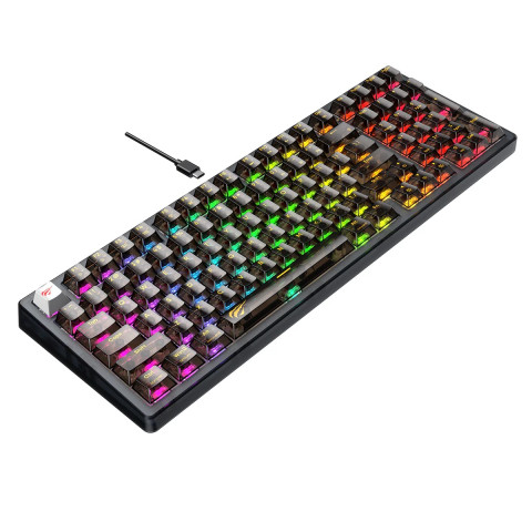 Havit KB875L - Mechanikus RGB Gamer Billentyűzet - Angol Kiosztás