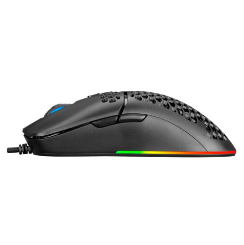 Rampage SMX-R77 X-TITAN RGB Vezetékes Gaming Egér - Fekete
