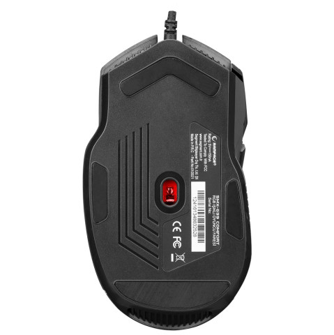 Rampage SMX-G39 COMFORT RGB Vezetékes Gamer Egér