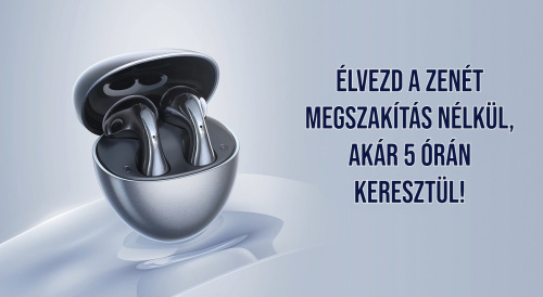 Remax Yunhia CozyBuds Dual ENC Vezeték Nélküli Bluetooth Fülhallgató TWS