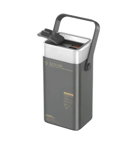 Remax Flourite RPP-596 Kültéri Powerbank 40000mAh - Szürke
