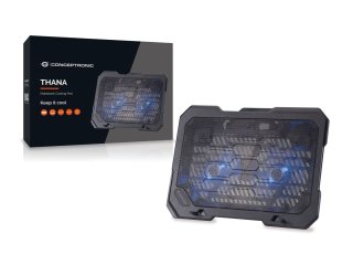 Conceptronic THANA01B Gamer Hűtőpad 15,6"-ig
