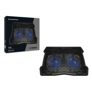 Conceptronic THANA06B Gamer Hűtőpad 15,6"-ig