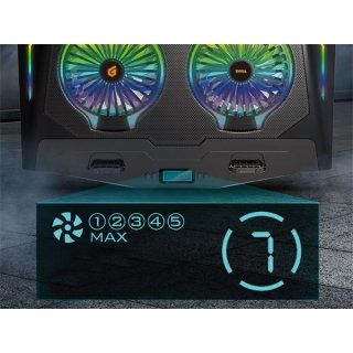 Conceptronic THYIA02B Gamer Hűtőpad 17
