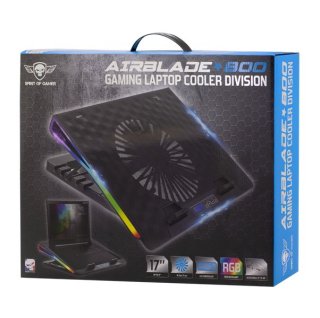 Spirit of Gamer AIRBLADE 800 RGB Gamer Notebook Hűtőpad 17"