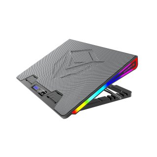 Meetion laptop hűtő (1 nagy ventillátor) CP5050