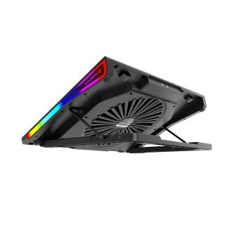 Meetion laptop hűtő (1 nagy ventillátor) CP5050
