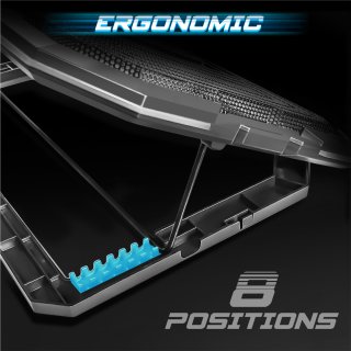 Spirit of Gamer AIRBLADE 700 RGB Gamer Notebook Hűtőpad 17"