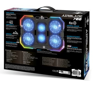 Spirit of Gamer AIRBLADE 700 RGB Gamer Notebook Hűtőpad 17"