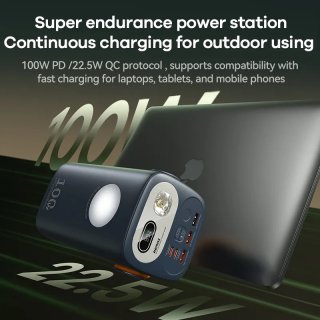 Remax Gutitan Series RPP-100 Kültéri Powerbank 60000mAh - 100W - Kék