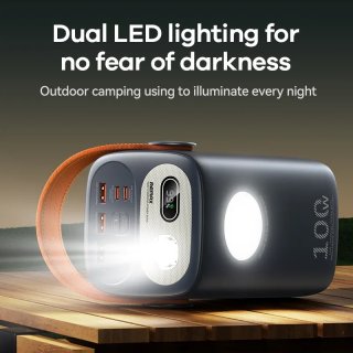 Remax Gutitan Series RPP-100 Kültéri Powerbank 60000mAh - 100W - Kék