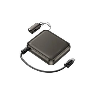 Remax FCP-9 Mini Aluminum Gyorstöltő Powerbank 10000mAh - Fekete