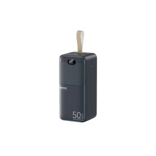 Remax Piloteer Series RPP-117 Gyorstöltő Powerbank 50000mAh - Fekete