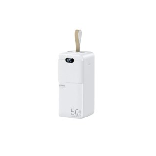 Remax Piloteer Series RPP-117 Gyorstöltő Powerbank 50000mAh - Fehér