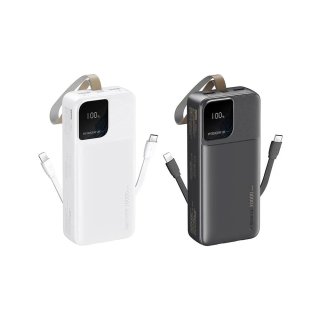 Remax Rellaen Series RPP-659 Gyorstöltő Powerbank 30000mAh - Fehér
