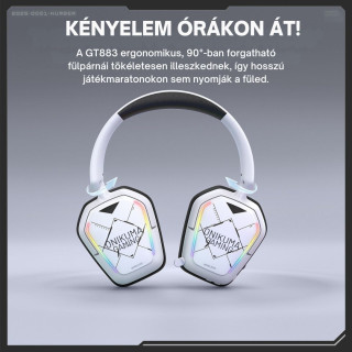 Onikuma GT883 4-Mode Vezeték Nélküli Gamer Headset