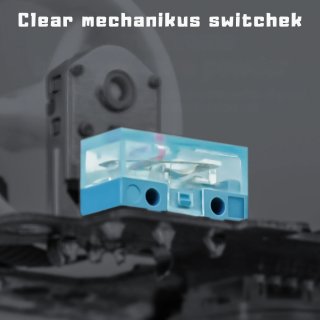 MCHOSE A5 PRO MAX Vezeték Nélküli 26000 DPI-s Gamer Egér - Fekete