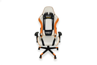 BANDIT Blaze Gamer szék Fehér/Narancs/Fekete