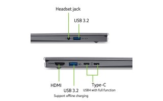 Acer Swift Go 14 AI Ultrabook - SFG14-64-R7JU OLED