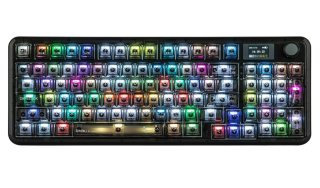 AULA NB98 Vezeték Nélküli Mechanikus Gamer Billentyűzet - Átlátszó