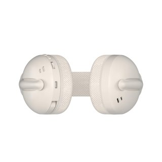 AULA S6 Tri-Mode Vezeték Nélküli Gamer Headset - Bézs