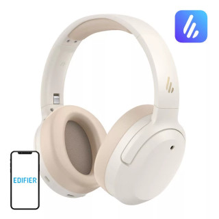 Edifier W820NB Plus V25 Vezeték Nélküli Bluetooth Headset - Bézs