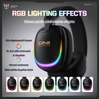 Onikuma GT805 4-Mode Vezeték Nélküli Gamer Headset