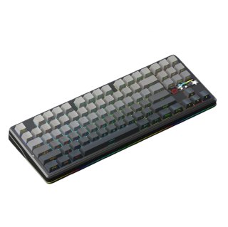 AULA F87 PRO V2 Vezeték Nélküli Mechanikus Gamer Billentyűzet - Fekete