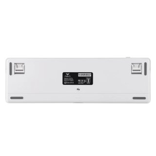 AULA F108 PRO Tri-Mode Vezeték Nélküli Mechanikus Gamer Billentyűzet - Fehér-Kék