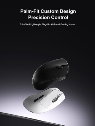 AULA X9 MAX Tri-Mode 8K Vezeték Nélküli Gamer Egér - Fekete