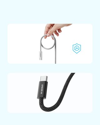 Anker Zolo 240W USB-C kábel