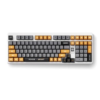 MCHOSE x Unbox Therapy UT98 Tri-Mode Vezeték Nélküli Mechanikus Gamer Billentyűzet