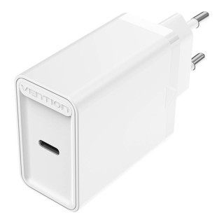 Vention FAIW0-EU USB-C Gyorstöltő Hálózati Adapter 30W - Fehér