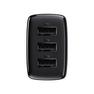 Baseus USB Gyorstöltő Hálózati Adapter 17W - Fekete