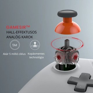 GameSir Nova Lite Vezeték Nélküli Kontroller - Kék