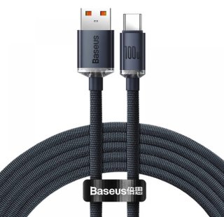 Baseus Crystal Shine 100W USB-C kábel 2m