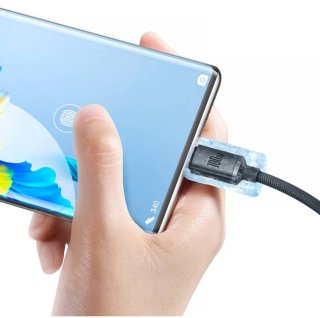 Baseus Crystal Shine 100W USB-C kábel 2m