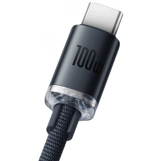 Baseus Crystal Shine 100W USB-C kábel 2m