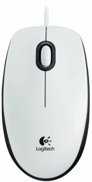Logitech M100 Vezetékes Egér - Fehér