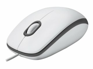 Logitech M100 Vezetékes Egér - Fehér