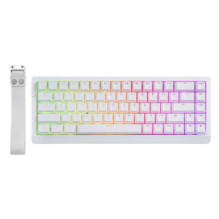 Epomaker HE68 Lite Magnetic Switch Mechanikus Gamer Billentyűzet - Fehér
