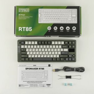 Epomaker RT85 Tri-Mode Vezeték Nélküli Mechanikus Gamer Billentyűzet
