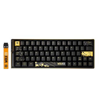 ATK x WOLVES Edge 63 HE Magnetic Switch Mechanikus Gamer Billentyűzet