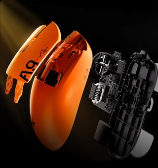 ATK Dragonfly A9 Air Dual-Mode 8K Vezeték Nélküli Gamer Egér