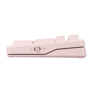AULA F108 PRO V2 Tri-Mode Vezeték Nélküli Mechanikus Gamer Billentyűzet - Pink