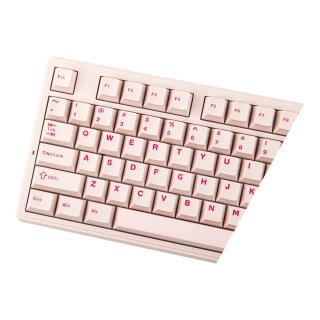 AULA F108 PRO V2 Tri-Mode Vezeték Nélküli Mechanikus Gamer Billentyűzet - Pink